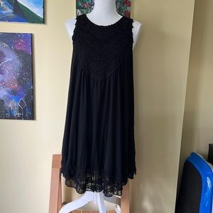 Short black dress